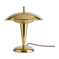 Unlacquered Brass Table Lamp – "The Astro Lamp" in polished brass