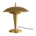 Unlacquered Brass Table Lamp – "The Astro Lamp" in raw brass