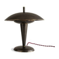 Unlacquered Brass Table Lamp – "The Astro Lamp" in blackened brass
