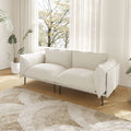 Urban Ark Modular Sofa, Skin-Friendly Cloud Velvet Sectional Sofa 75 Inches Loveseat