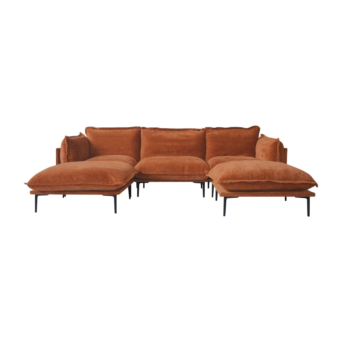 Urban Ark Modular Sofa, 3-Seater with 2 Chaises U-shaped Couch