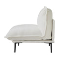 Urban Ark Modular Sofa, Cloud Velvet Middle Seat for Sectional