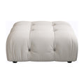Urban Classic Modular Sofa, Modular Cozy 35-Inch Velvet Ottomans 1-Seaters