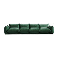 Urban Sectional Sofa, Comfortable Spacious 130-Inch Chenille Sleepers 4-Seaters