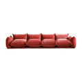 Urban Sectional Sofa, Comfortable Spacious 130-Inch Chenille Sleepers 4-Seaters