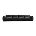 Urban Sectional Sofa, Comfortable Spacious 130-Inch Chenille Sleepers 4-Seaters