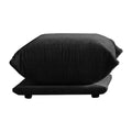 Urban Sectional Sofa, Plush Comfort 27-Inch Chenille Ottomans 1-Seaters