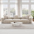Pixel Modern Modular Sofa, Corduroy Slipcovers - Replacement Covers Only, Beige